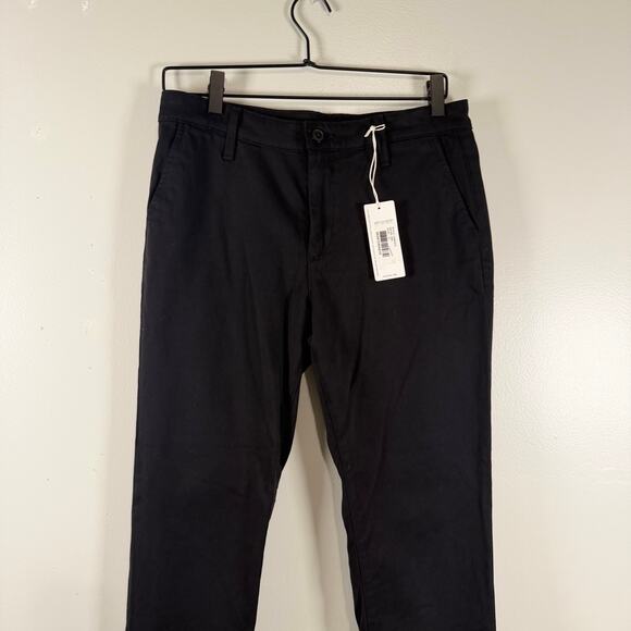 NWT AG Adriano Goldschmied The Caden Tailored Trouser Black Womens Size 27 - Picture 4 of 12